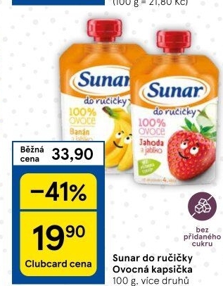 Kapsičky do ručičky Sunar