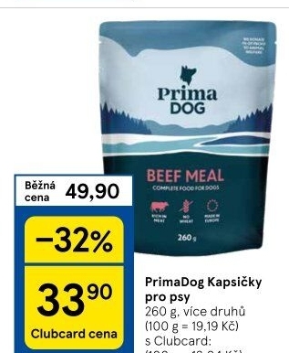 Kapsičky pro psy Prima Dog