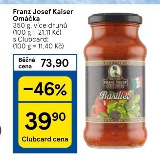 Omáčky na těstoviny Exclusive Franz Josef Kaiser