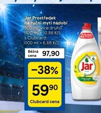 Prostředek na nádobí Jar