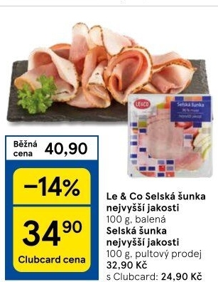 Šunka selská nejvyšší jakosti