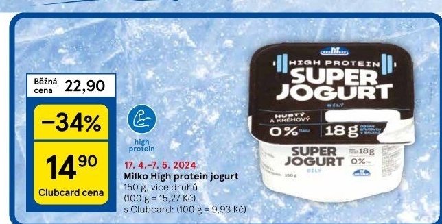 Super jogurt High protein 0% Milko