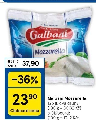 Sýr Mozzarella Galbani