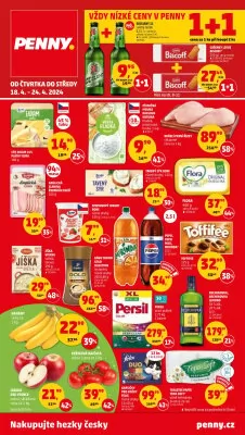 akční leták Penny Market 18.4.2024-24.4.2024
