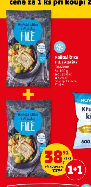 Mořská štika filé z Aljašky