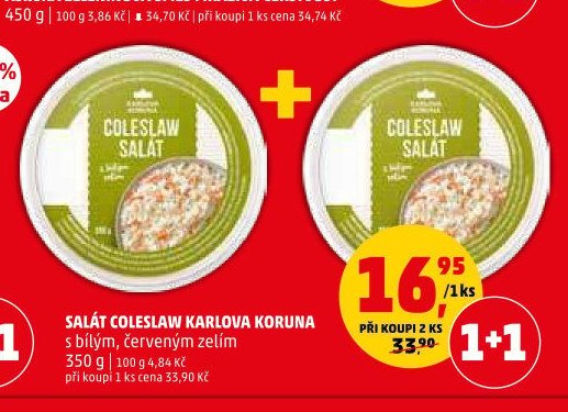 Salát Coleslaw Karlova Koruna