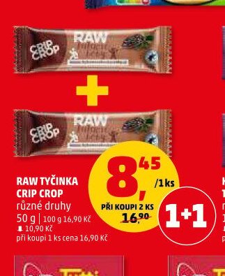 RAW TYČINKA CRIP CROP