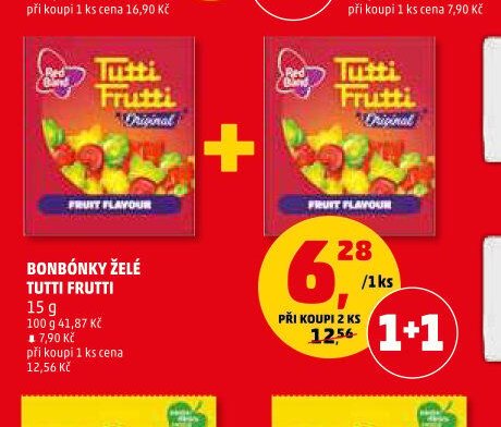 BONBÓNKY ŽELÉ TUTTI FRUTTI