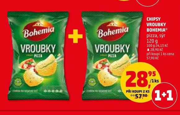CHIPSY VROUBKY BOHEMIA