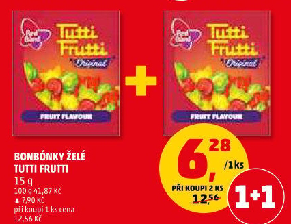 Bonbony Tutti Frutti Red Band