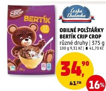Cereálie Bertík Crip Crop