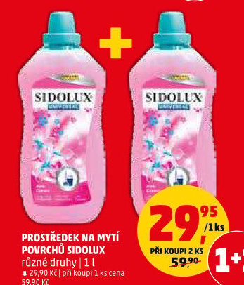 Čistič na podlahy univerzální Sidolux