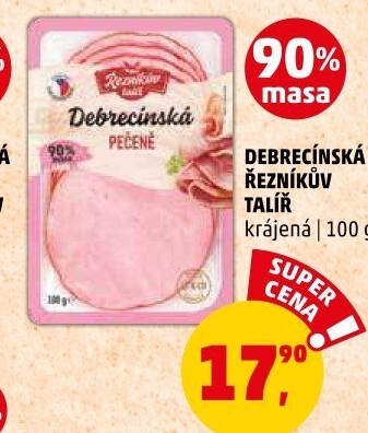 Debrecínská pečeně Řezníkův talíř