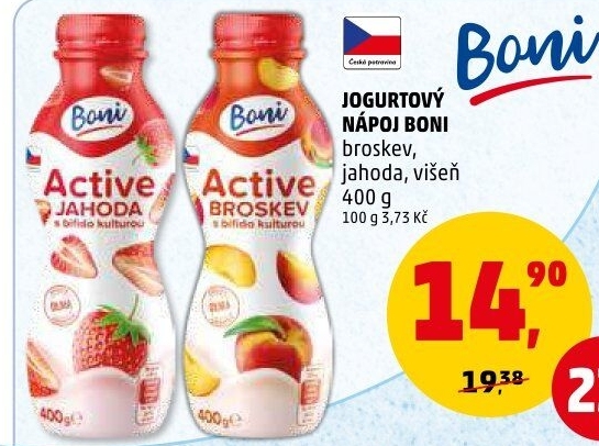 Jogurtový nápoj Boni