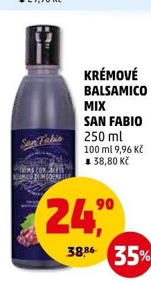 Krémový ocet balsamico San Fabio