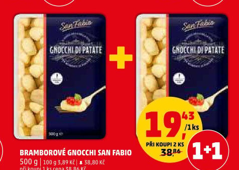 Noky bramborové San Fabio