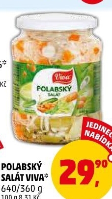 Polabský salát Viva