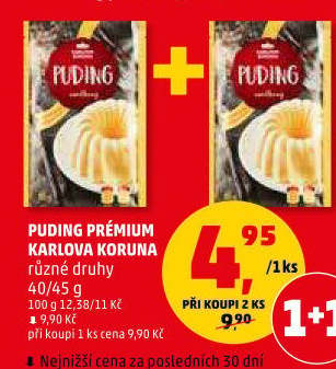 Pudink Prémium Karlova Koruna