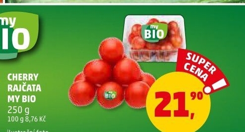 Rajčata cherry bio My BIO