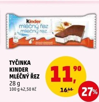 Řez mléčný Kinder