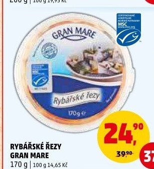 Řezy rybářské Gran Mare