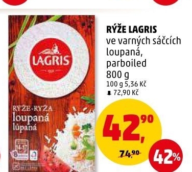 Rýže loupaná Lagris