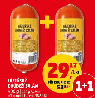 Salám drůbeží lázeňský