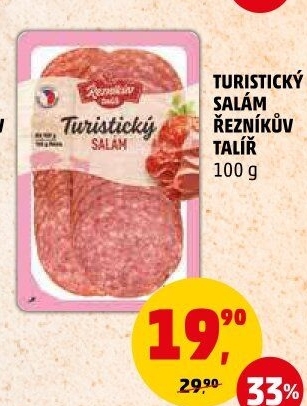 Salám turistický Řezníkův talíř