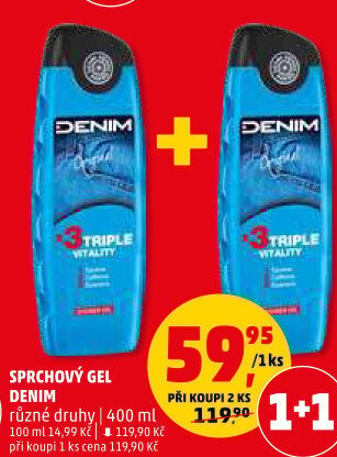 Sprchový gel Denim