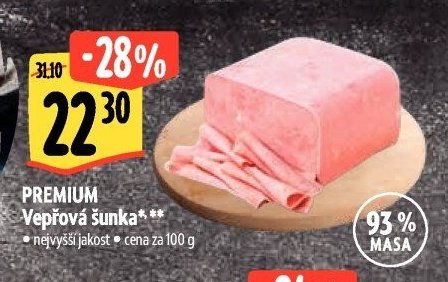PREMIUM Vepřová šunka