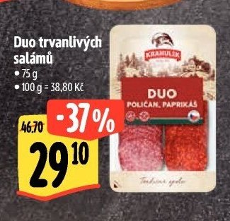 Duo trvanlivých salámů