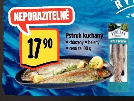 Pstruh kuchaný