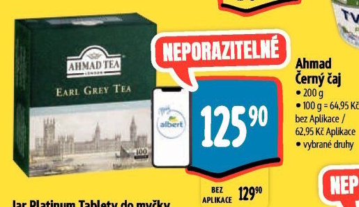 Čaj černý Ahmad Tea