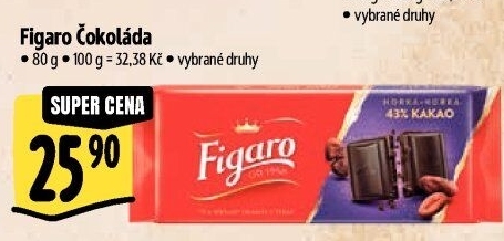 Čokoláda Figaro