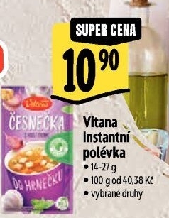 Instantní polévky Vitana