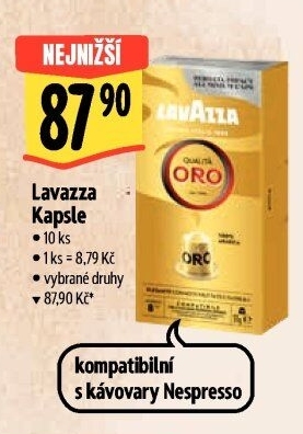 Kapsle pro Nespresso Lavazza