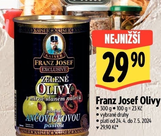 Olivy Exclusive Franz Josef Kaiser