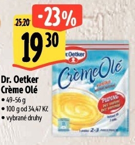 Pudink Créme Olé Dr. Oetker