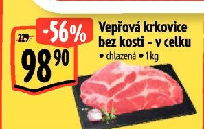 Vepřová krkovice bez kosti