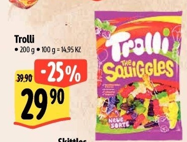 Želé bonbony Trolli