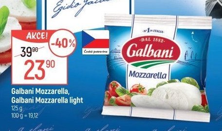 Galbani Mozzarella / Mozzarella light