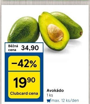 Avokádo - Tesco akcniletaky.com