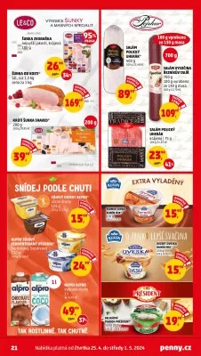 akční leták Penny Market 25.4.2024-1.5.2024