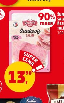 Šunkový salám Řezníkův talíř 100 g