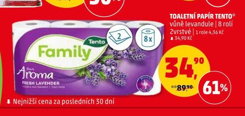 Toaletní papír Tento 8 rolí