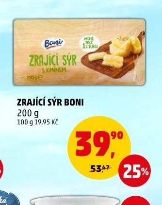 ZRAJÍCÍ SÝR BONI 200 g