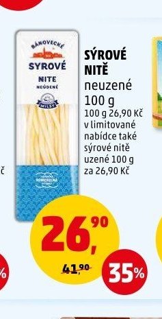 SÝROVÉ NITĚ neuzené 100 g