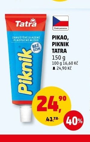 PIKAO, PIKNIK TATRA 150 g