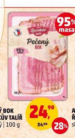 PEČENÝ BOK ŘEZNÍKŮV TALÍŘ krájený | 100 g