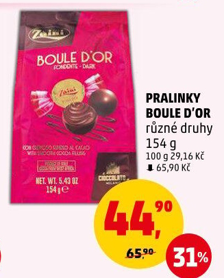 Bonbony čokoládové Boule D'